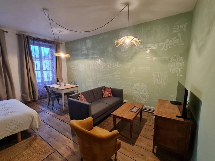 Appartement de vacances pour 2 personnes, avec Jardin et Vue