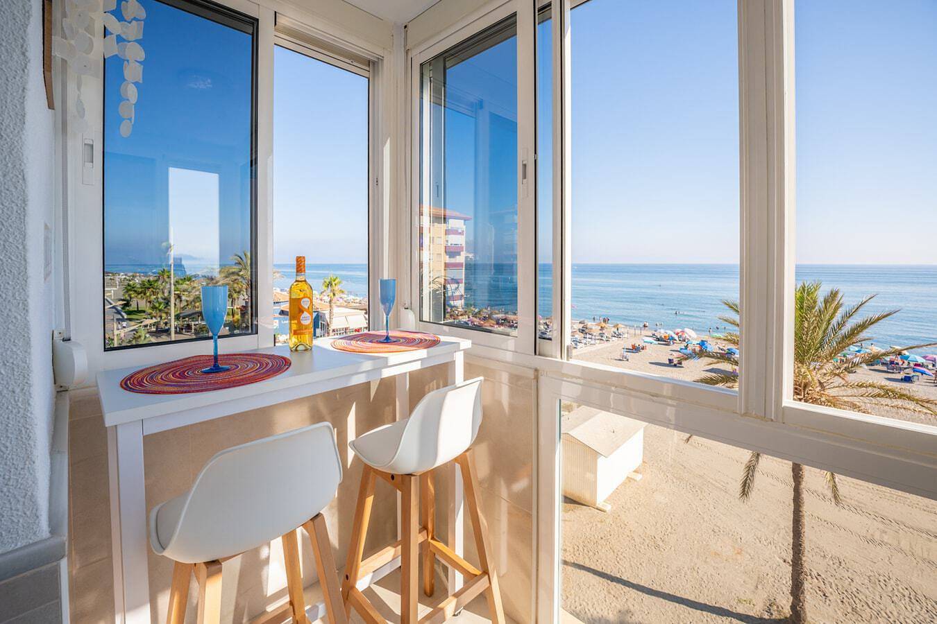 Geheel appartement, Vakantieappartement voor 3 personen met balkon in Torrox Costa, Torrox