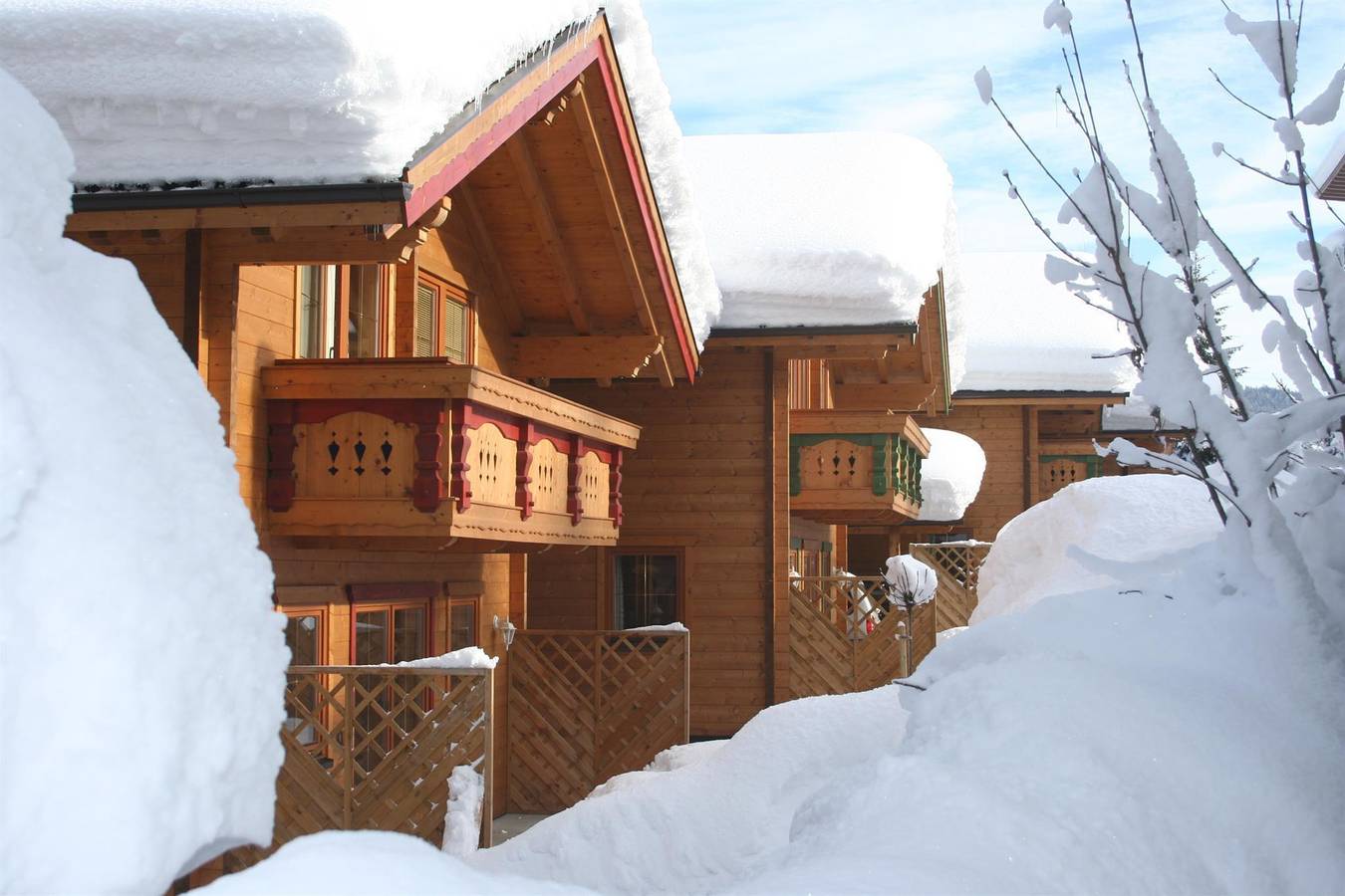 Tiroler Holzhaus im Feriendorf in Niederau, Wildschönau