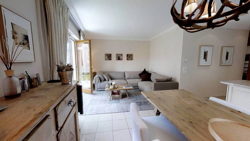 Ferienwohnung für 4 Personen, mit Balkon und Garten sowie Ausblick in Celerina