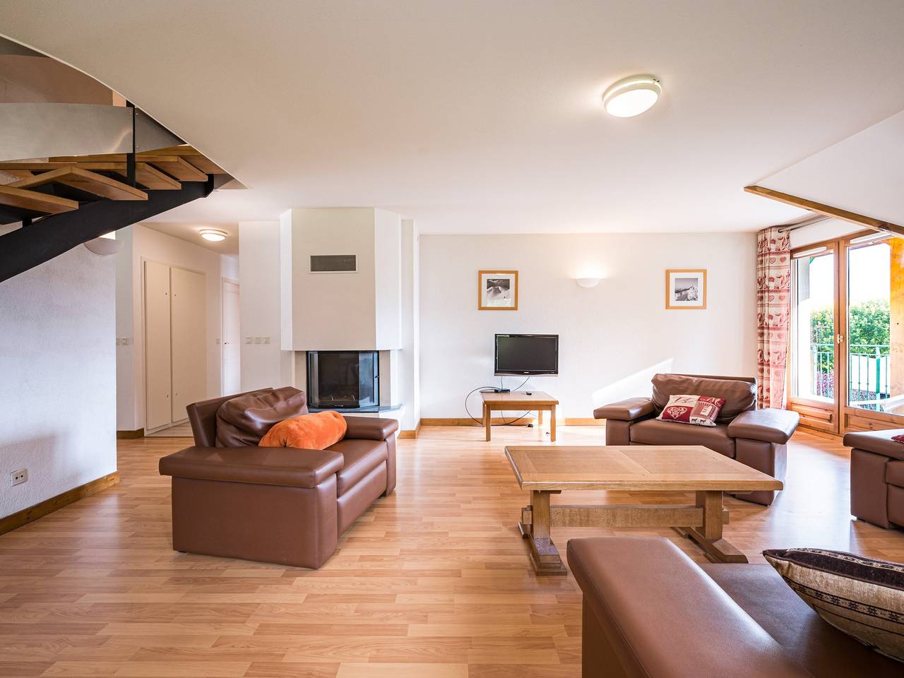 Ganze Wohnung, Helle Familienwohnung mit Balkon in Giez, Parc naturel régional du Massif des Bauges