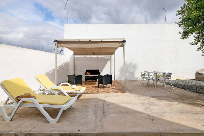 Ferienhaus für 5 Personen, mit Garten
