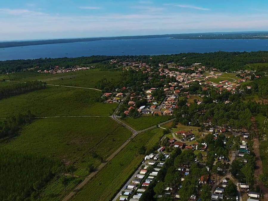 Camping Les Echasses - Mobilheim 2 personen - Rapidhome Lodge 67 in Gastes, Côte d’Argent
