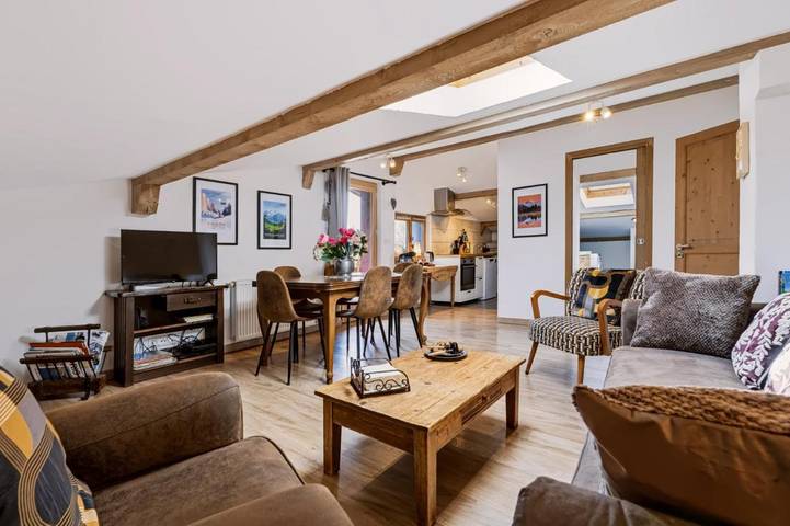 Location de vacances pour 5 personnes, avec Balcon ainsi que Terrasse et Jardin à Passy