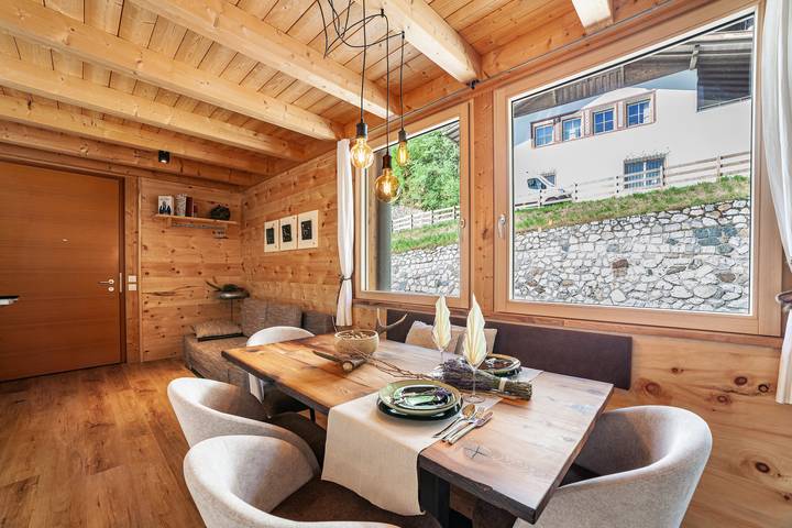 Ganze Wohnung, Ferienwohnung 'Steinbach Loft' mit Bergblick, Sauna & Wlan in St. Walburg (Ulten), Ulten