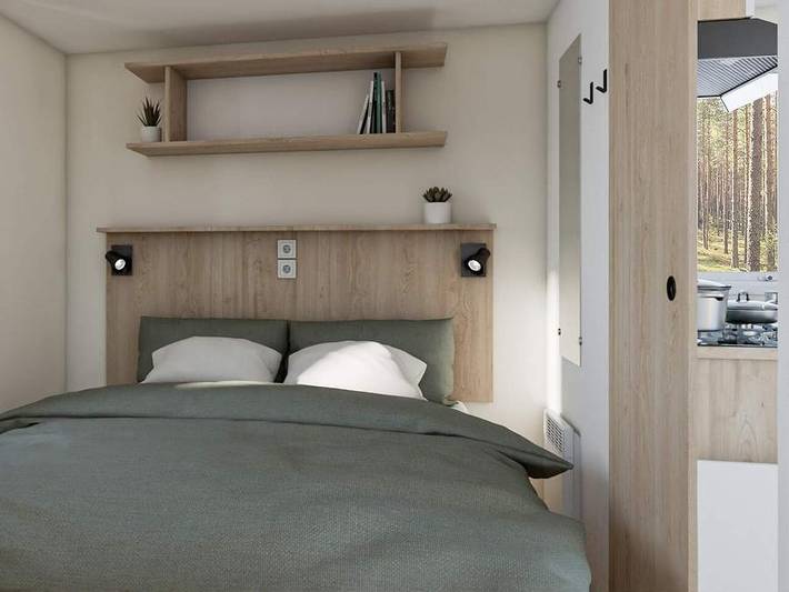 Mobil home pour 2 personnes, avec bassin pour enfant à Junas - 4
