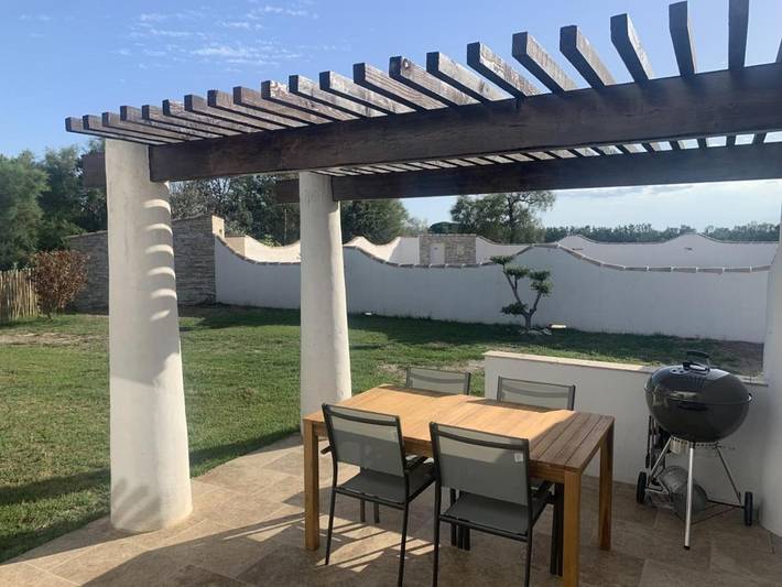 Appartement de vacances pour 4 personnes, avec Terrasse ainsi que Jardin et Vue