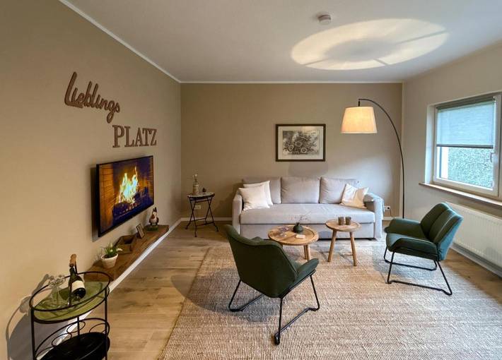 Ferienwohnung für 5 Personen, mit Sauna und Ausblick sowie Garten, mit Haustier - 1