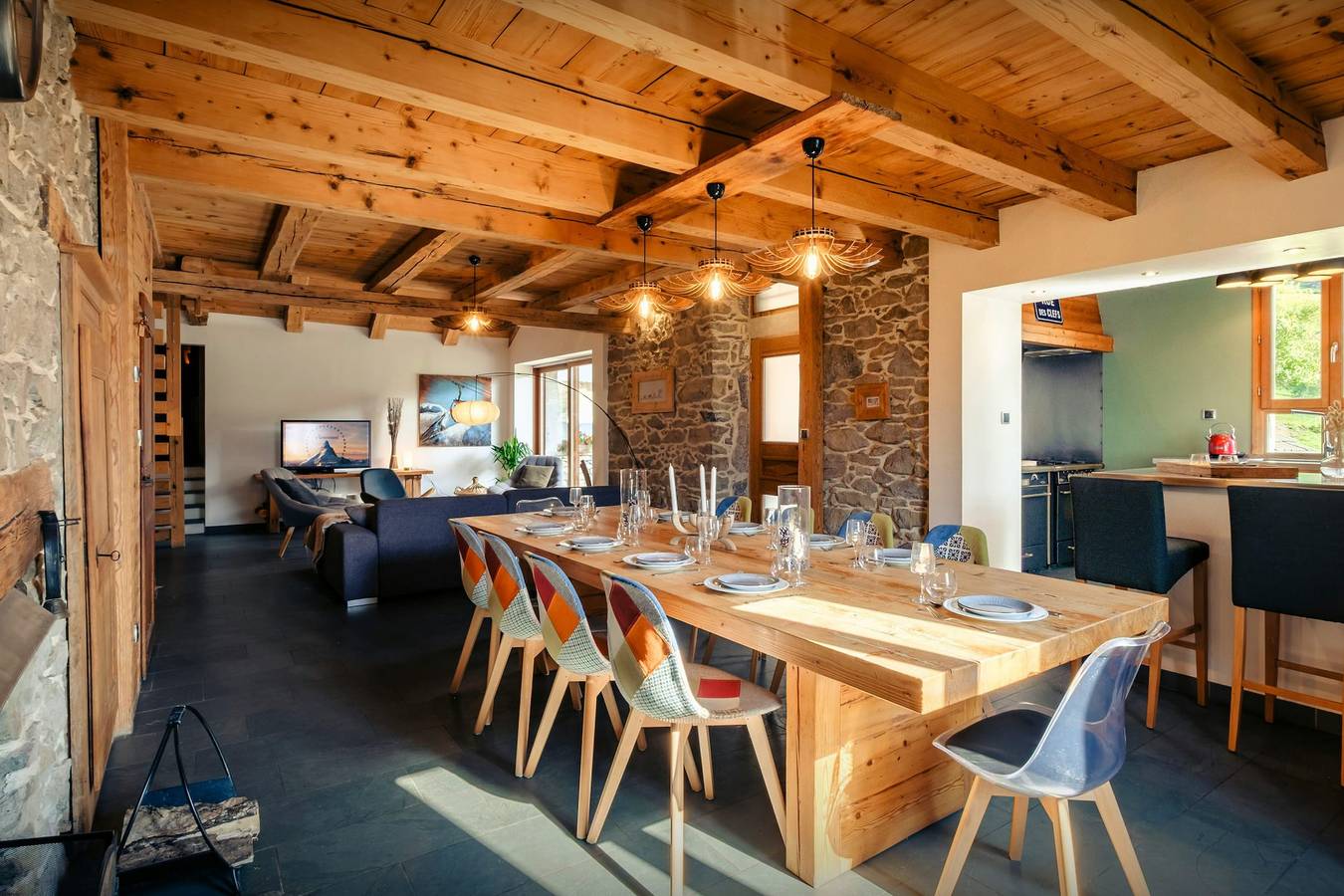 Pool with a view, sauna & hammam in a stunning alpine chalet - Ovo Network in Les Clefs, Annecy und Umgebung