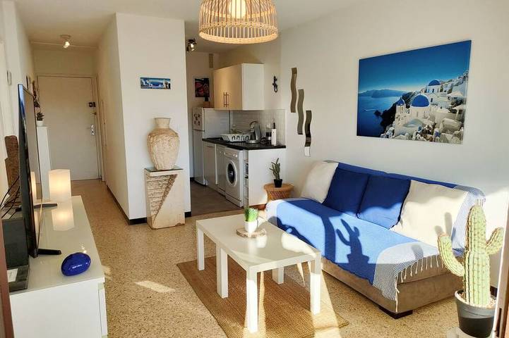 Gîte pour 3 personnes, avec balcon dans Port de Bormes les Mimosas