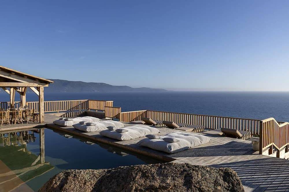 Villa d'exception vue mer panoramique • Piscine  et  pool house • 14 pers. in Abbartello, Olmeto