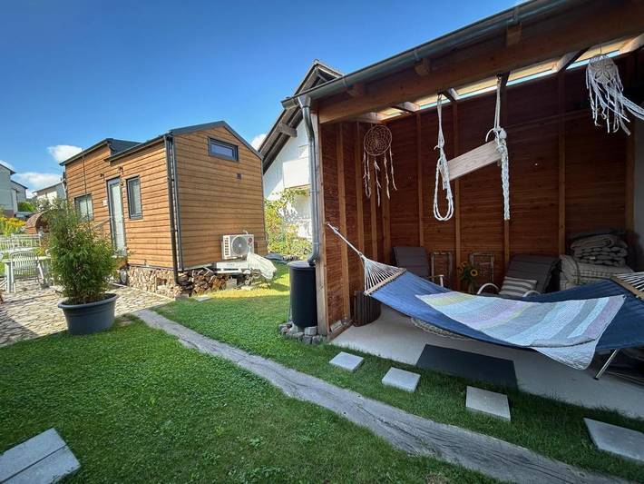 Ferienwohnung für 4 Personen, mit Terrasse und Garten sowie Sauna in Brensbach