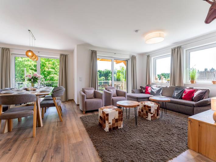 Ferienwohnung für 8 Personen, mit Balkon und Garten sowie Sauna in Werfenweng - 4