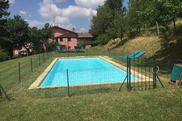 Gîte pour 11 personnes, avec Balcon et Jardin