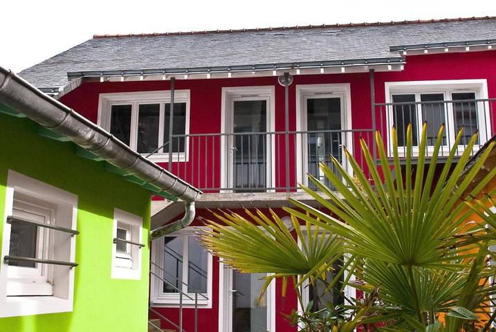 Appartement de vacances pour 2 personnes, avec Balcon ainsi que Terrasse et Vue