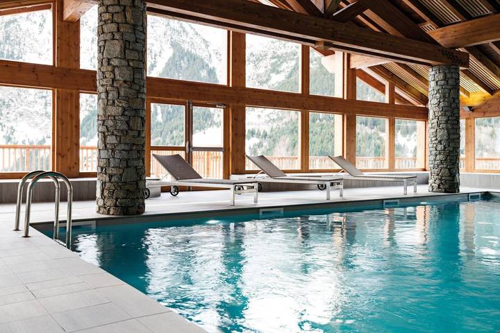 Gîte pour 8 personnes, avec sauna ainsi que piscine et balcon à Pralognan-la-Vanoise - 4