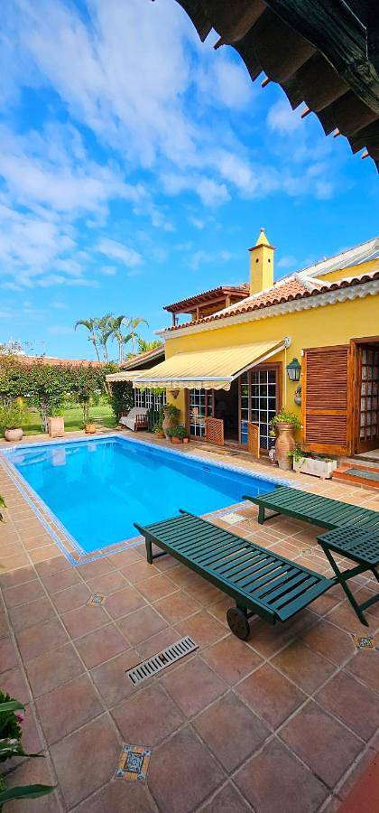 Casa rural para 10 personas, con piscina además de vistas y jardín en Puerto de la Cruz - 3