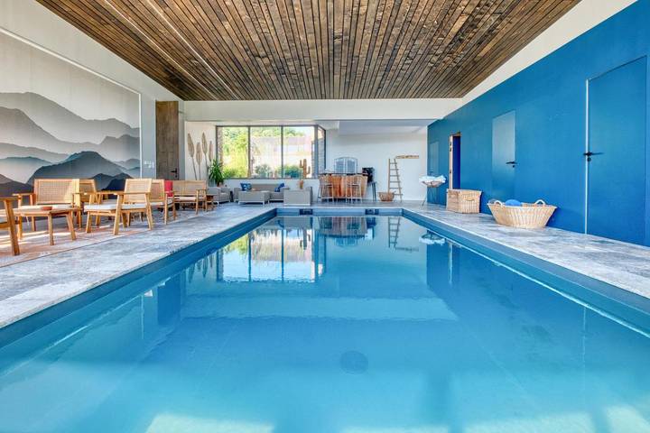 Maison d’hôte pour 10 personnes, avec jardin et sauna ainsi que piscine et vue en Corrèze - 2