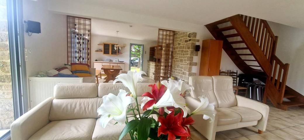 Location de vacances pour 9 personnes, avec terrasse et vue, animaux acceptés dans Plage des Govelins - 2