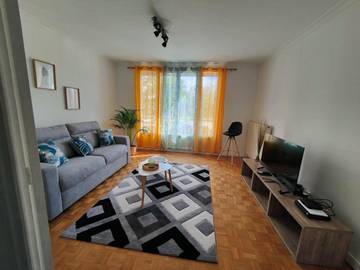 Gîte pour 6 personnes, avec vue et balcon à Seyssinet-Pariset