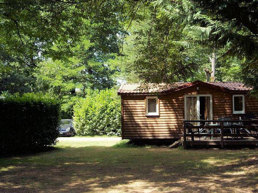 Camping Les Granges - Mobilheim 5 personen - Komfort+ Missouri aus Holz 32m² +Terrasse in Vayrac, Lot