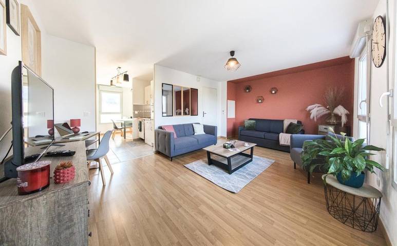 Appartement de vacances pour 8 personnes, avec terrasse, animaux acceptés