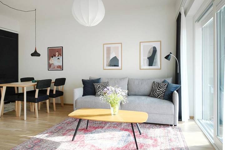 Ferienwohnung für 4 Personen, mit Garten und Ausblick sowie Sauna in Helsinki