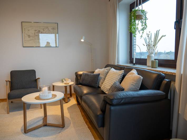 Ferienwohnung für 3 Personen, mit Balkon, kinderfreundlich am Jadebusen