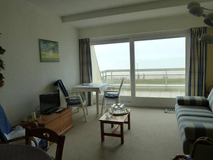Appartement de vacances pour 4 personnes, avec Balcon et Vue dans Hardelot Plage