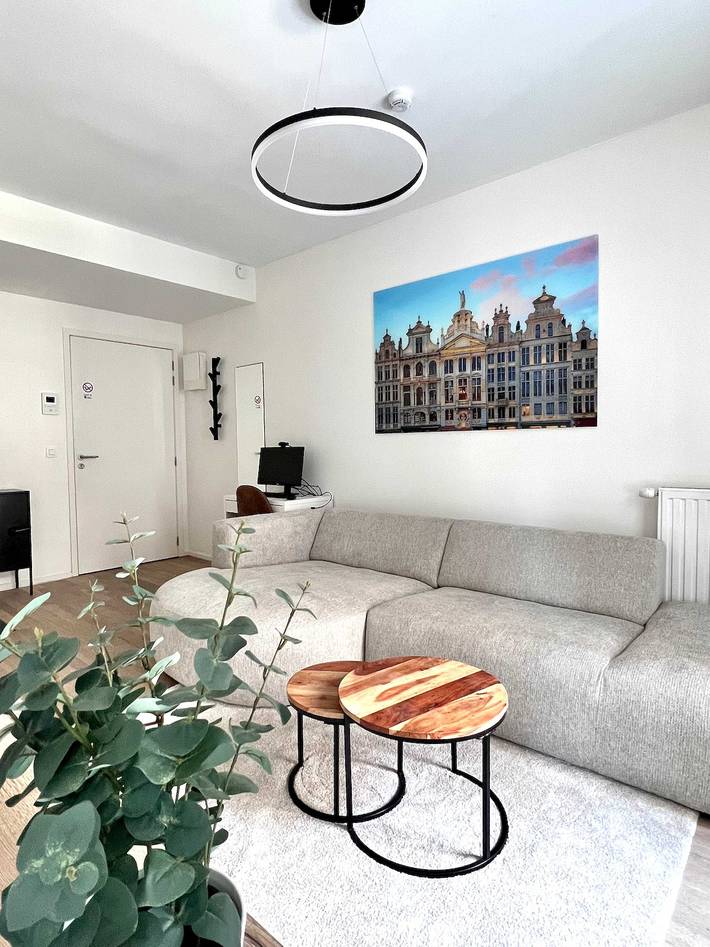 Studio für 2 Personen, mit Balkon/Terrasse, kinderfreundlich in Brüssel - 4
