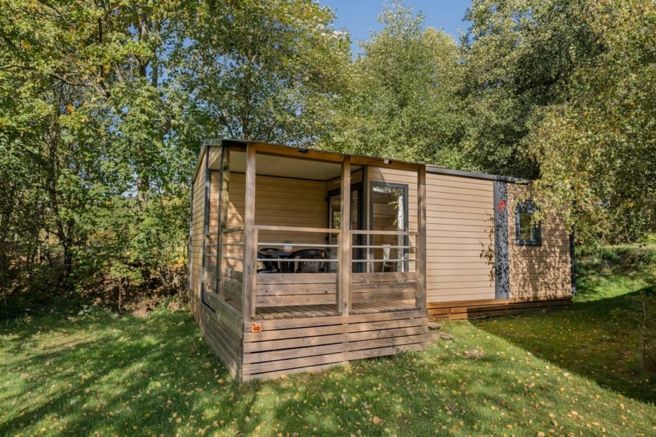 Zecamping 4 étoiles familial piscine couverte mobil-home Tv 25m2 in Granges-Aumontzey, Parc naturel régional des Ballons des Vosges