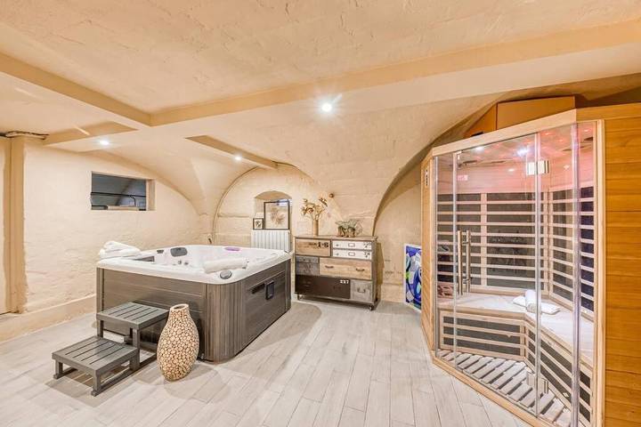 Location de vacances pour 12 personnes, avec jacuzzi et sauna ainsi que terrasse et jardin à Pontoise - 4