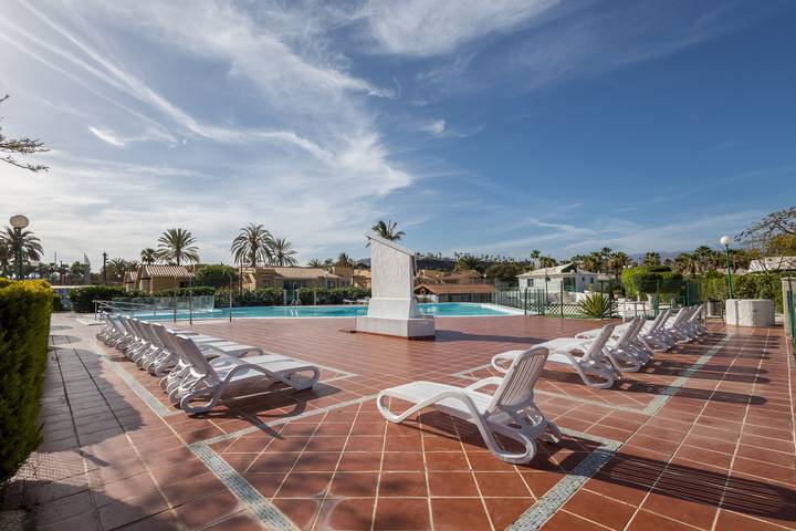 Bungalow für 5 Personen, mit Pool und Garten sowie Terrasse in Maspalomas - 4