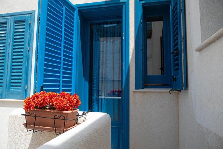 Location de vacances pour 4 personnes, avec Balcon ainsi que Terrasse et Vue à Marettimo - 4