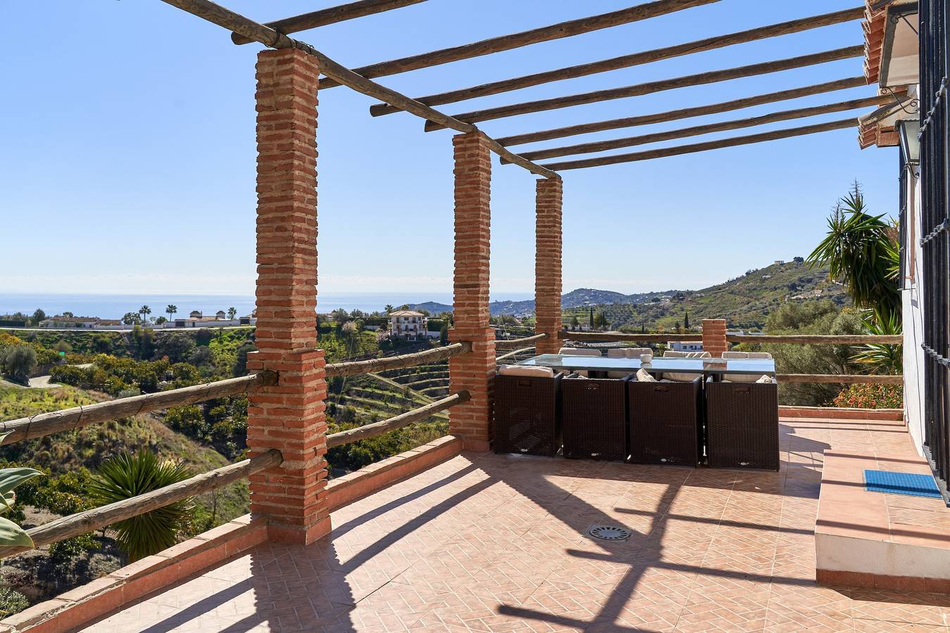 Casa de campo 'La Solana' con vistas al mar, piscina privada y Wi-Fi in Frigiliana, Costa del Sol