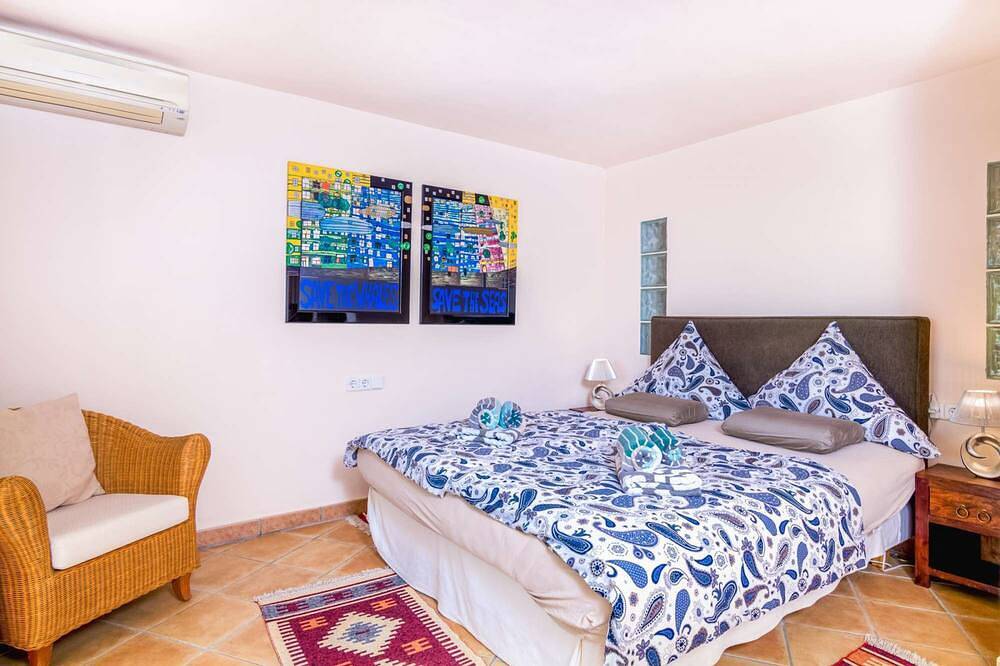 Mediterranes Ferienhaus mit schönem Meerblick in Costa de la Calma auf Mallorca in Costa de la Calma, Calvià