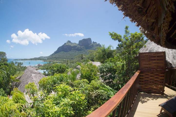 Casa vacanza per 2 persone, con panorama e giardino in Bora Bora