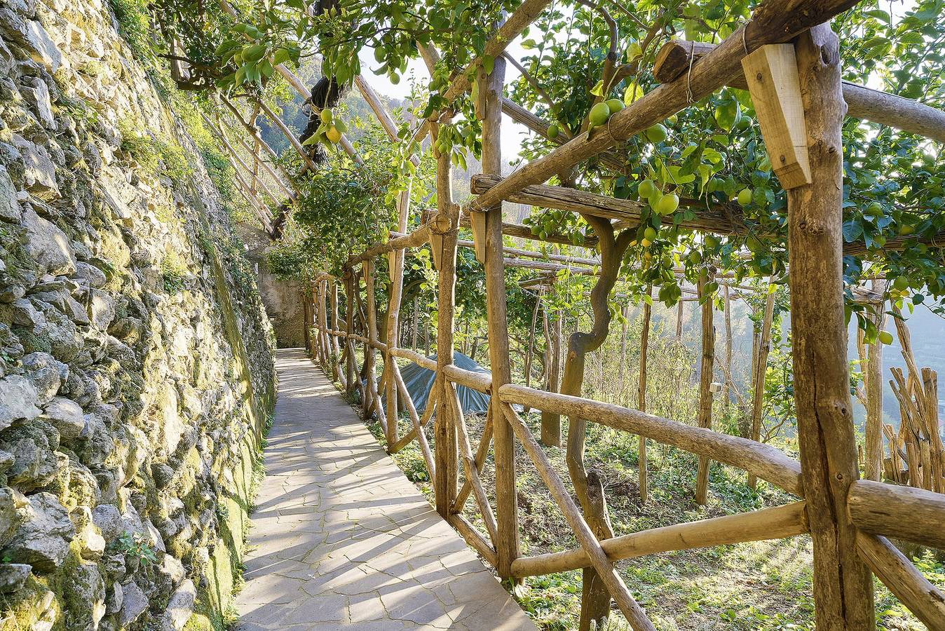 Maison de vacances 'Vincanto Maiori Côte Amalfitaine' avec vue montagne, Wi-Fi et climatisation in Maiori, Côte Amalfitaine