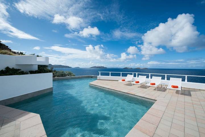 Villa for 8 people, with garden in Saint-Barthélemy