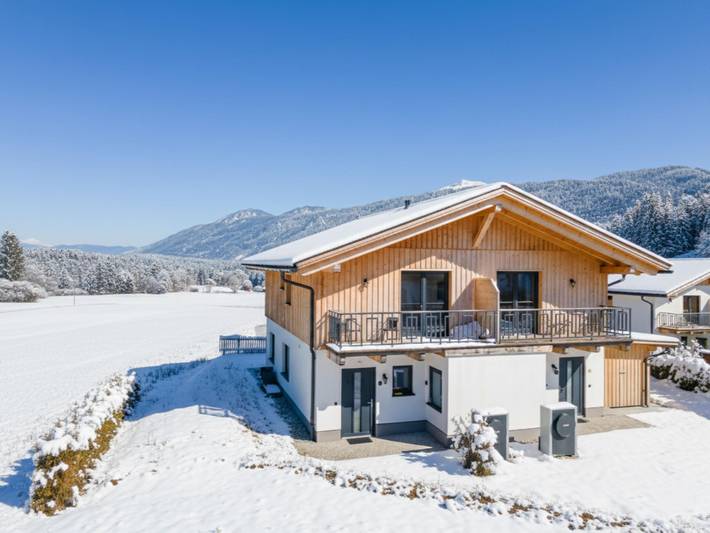 Chalet für 6 Personen, mit Balkon und Garten sowie Sauna in Hermagor-Pressegger See