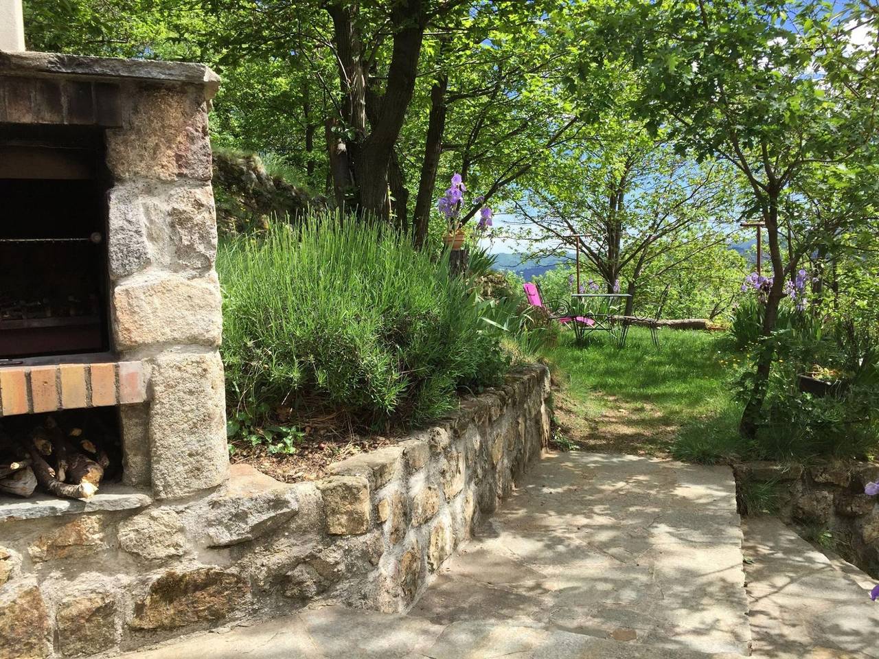 Stunning, detached holiday home on a hill with phenomenal views in Saint-Pierre-de-Colombier, Parc naturel régional des Monts d'Ardèche