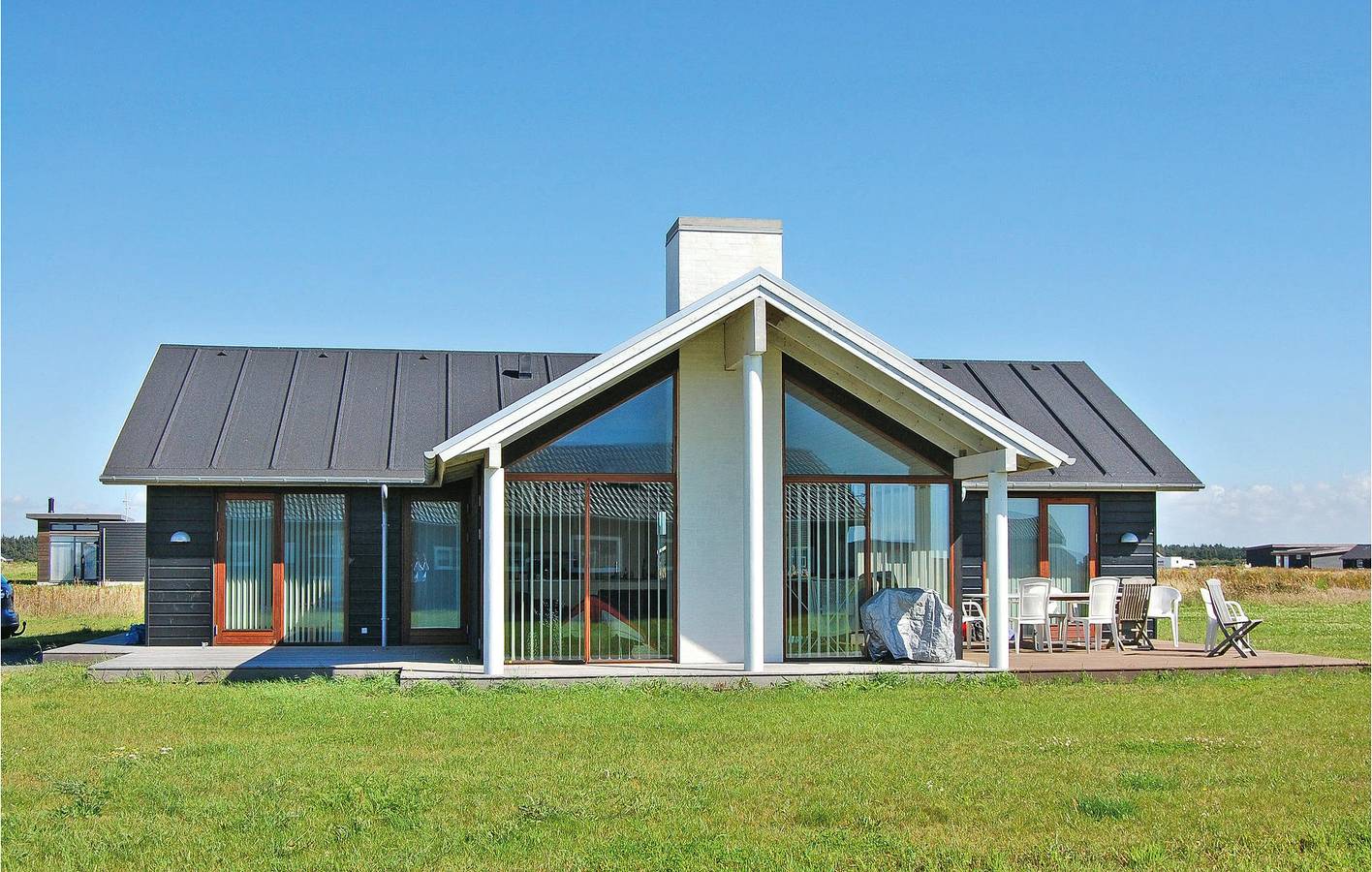 Ferienhaus für 10 Personen mit Terrasse in Nr. Lyngby, Dänemark an der Nordsee