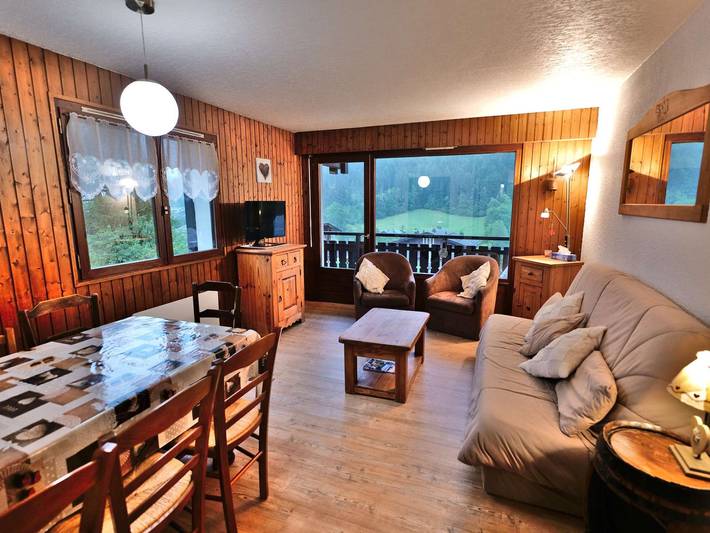 Gîte pour 7 personnes, avec balcon à Le Grand-Bornand
