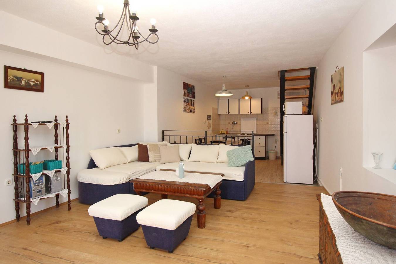 Appartamento intero, Appartamento vacanze per 6 persone con balcone in Baška, Krk (Croazia)