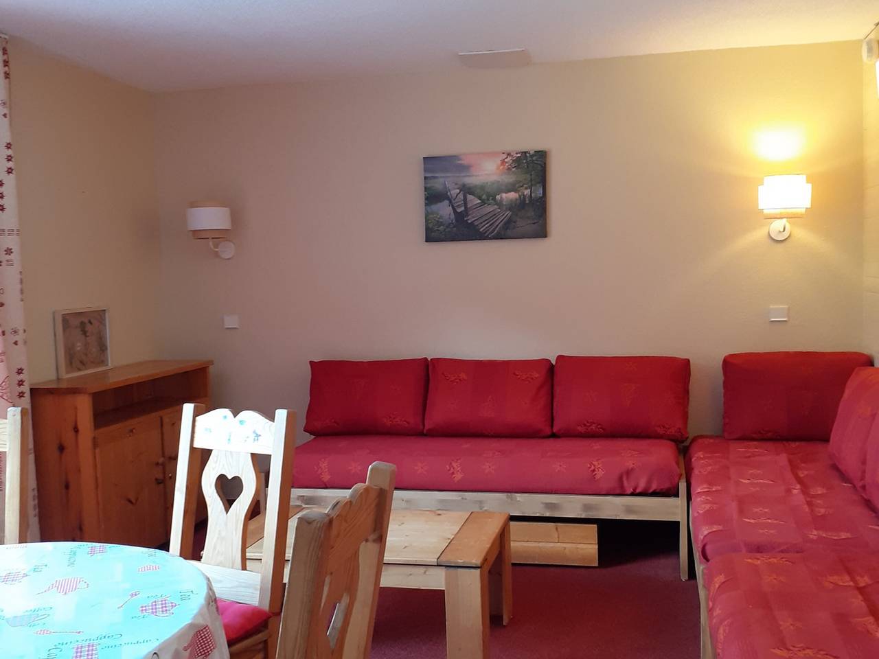 Ganze Wohnung, Geräumige Wohnung, direkt an der Piste, Balkon, 5 Pers in La Plagne, La Plagne-Tarentaise