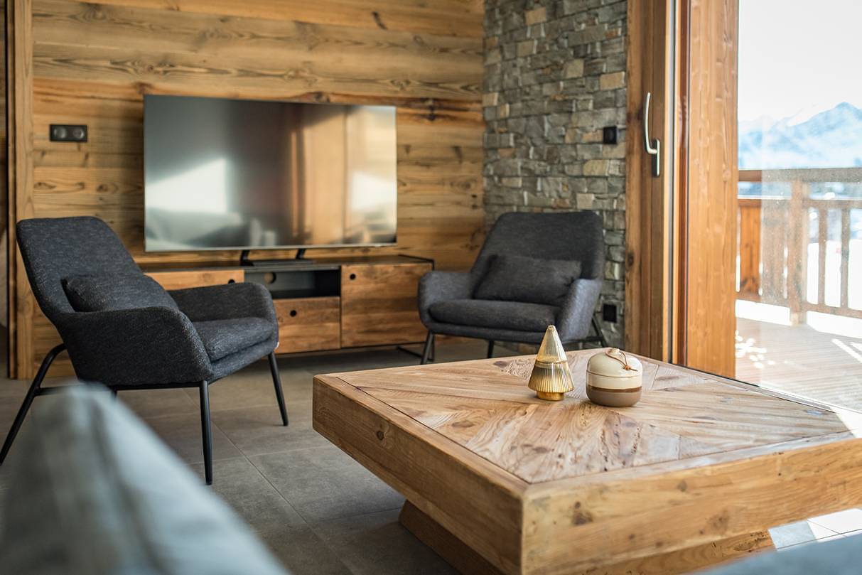 Apartamento vacacional entero, Apartment for 6 people in a new residence on the slopes in La Toussuire, Fontcouverte-la Toussuire