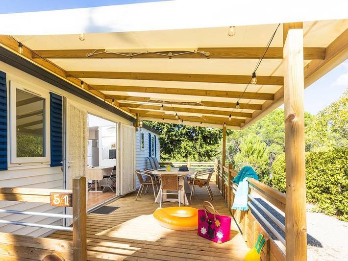 Mobil home pour 8 personnes, animaux acceptés à Lézignan-Corbières - 2