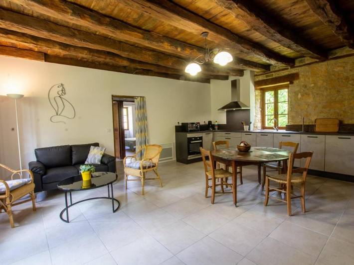 Location de vacances pour 4 personnes, avec jardin et terrasse, animaux acceptés à Borrèze - 4