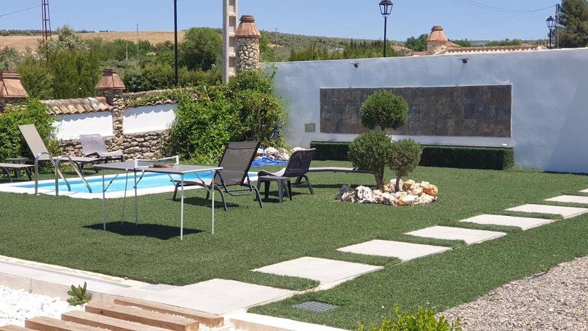 Chalet para 7 personas, con vistas además de piscina y jardín, Se admiten mascotas en Serranía de Ronda - 4