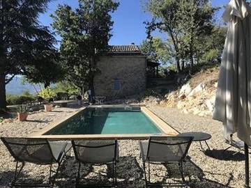 Gîte pour 10 personnes, avec jardin ainsi que piscine et vue à Condorcet